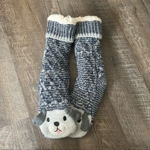 Tall Fuzzy Socks